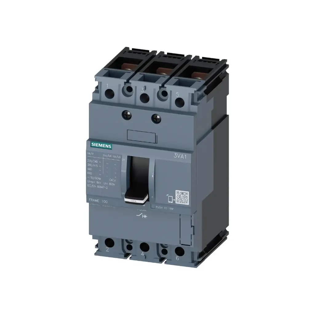 3VA1025-2ED32-0AA0,25A 3P 16KA FIXED MCCB-SIEMENS
