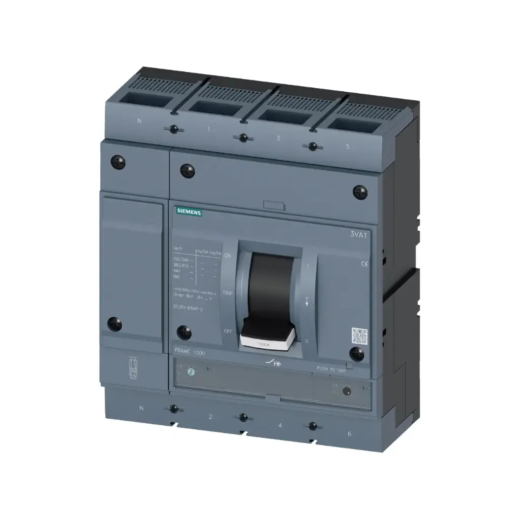 3VA1580-6GF42-0AA0,800A 4P 70KA MCCB-SIEMENS