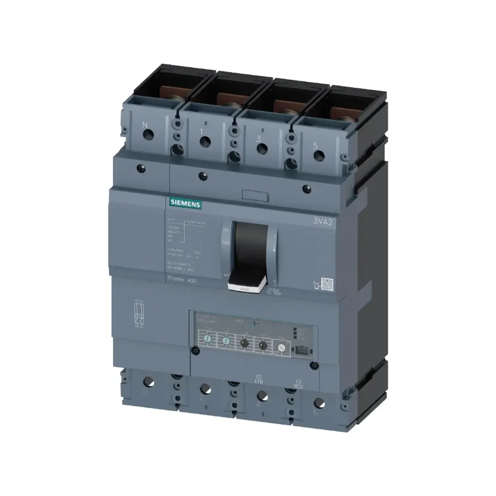 3VA2340-5HN42-0AA0,400A 4P 55KA MCCB-SIEMENS