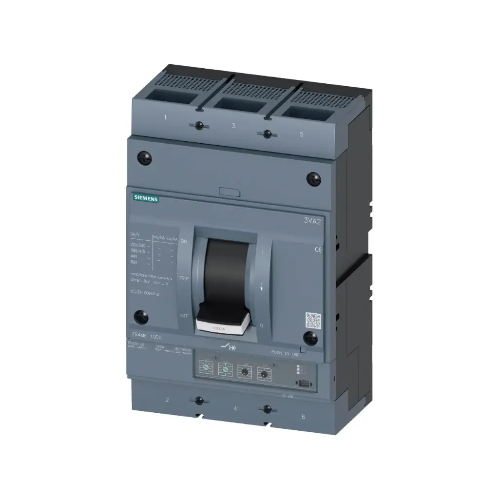 3VA2580-5HM32-0AA0,800A 3P 55KA MOTORISED MCCB-SIEMENS