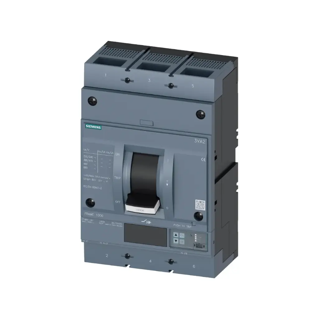 3VA2580-5KQ32-0AA0,800A 3P 55KA MCCB-SIEMENS