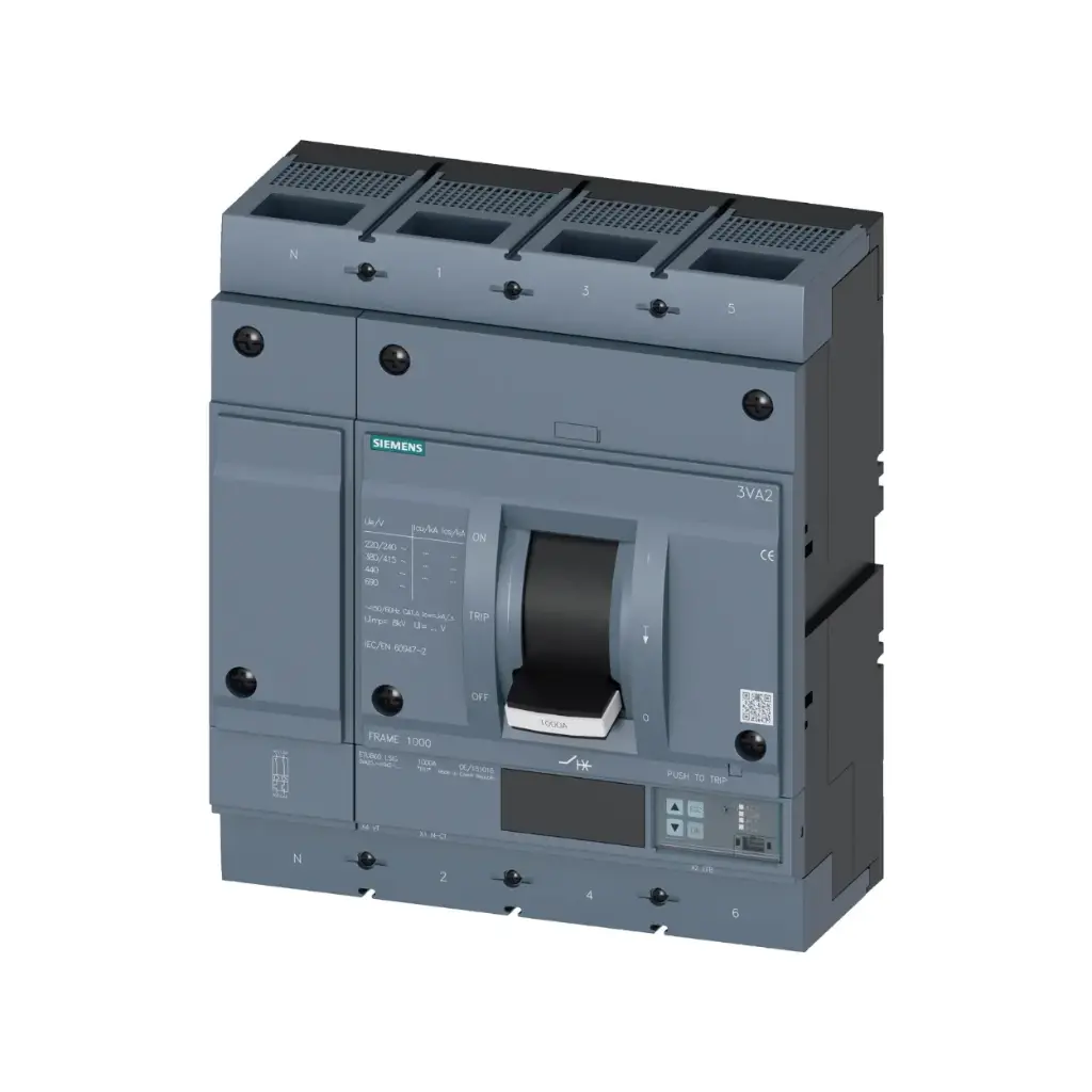 3VA2580-5KQ42-0AA0,800A 4P 55KA MCCB-SIEMENS