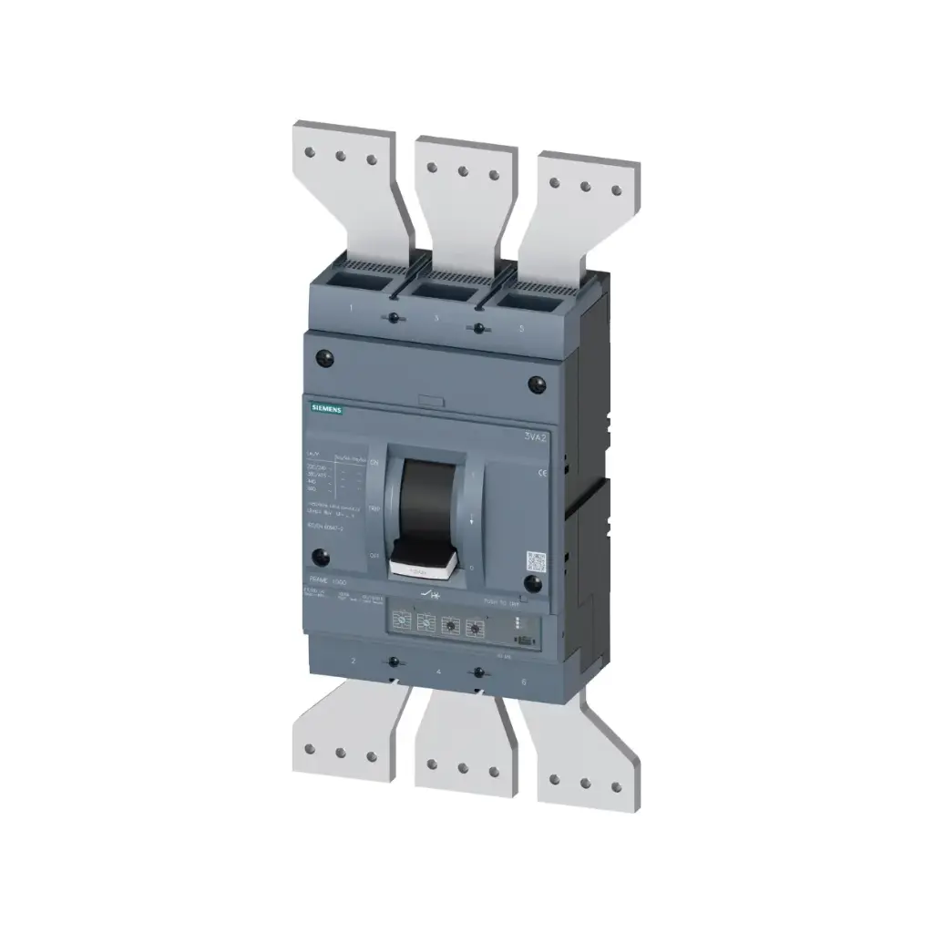 3VA2612-5HM32-0AA0,1250A 3P 55KA MCCB-SIEMENS