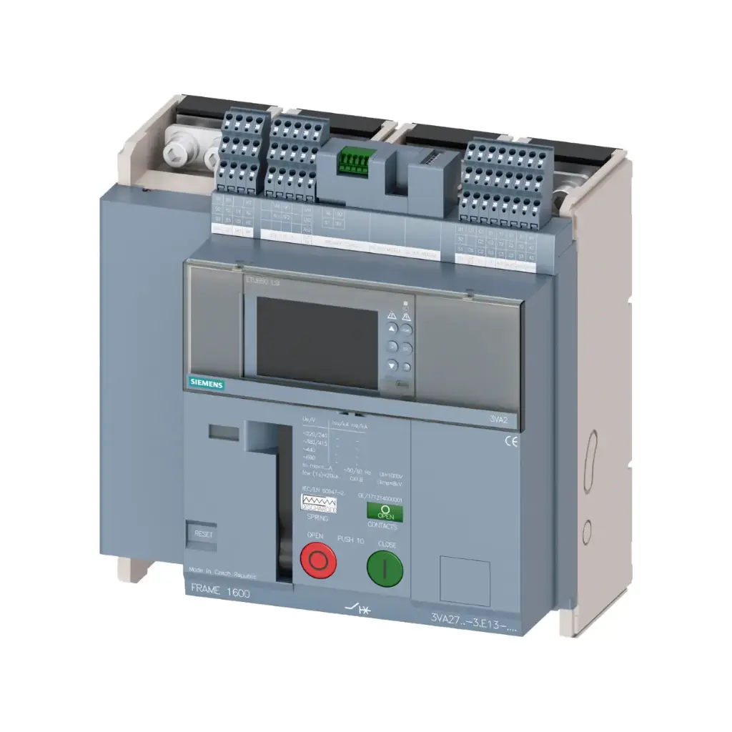 3VA2710-2AD05-4HA7,1000A 3P 85KA MOTORISED MCCB-SIEMENS