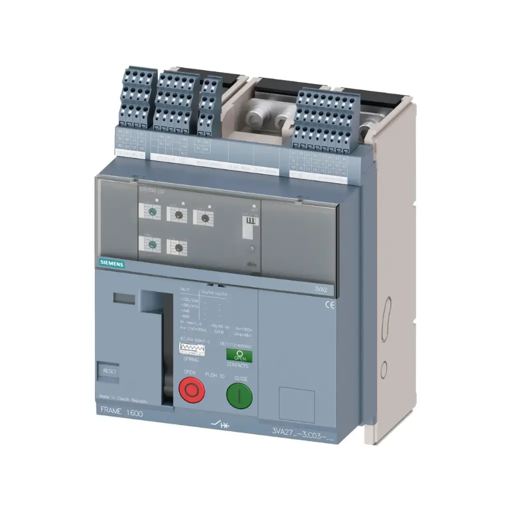 3VA2780-2AD05-4HA7,800A 3P 85KA MOTORISED MCCB-SIEMENS