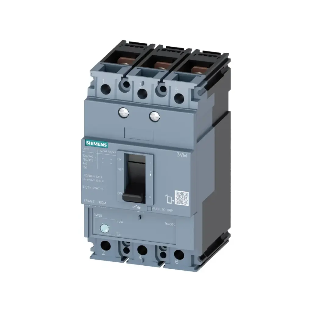 [SIEMENS] 3VM1112-5EE32-0AA0,125A 3P 55KA ADJ MCCB-SIEMENS
