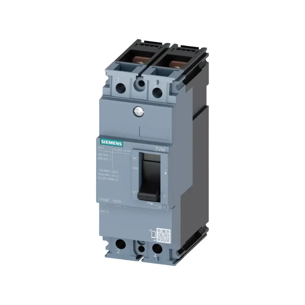 3VM1196-4ED22-0AA0,16A 2P 36KA MCCB -SIEMENS