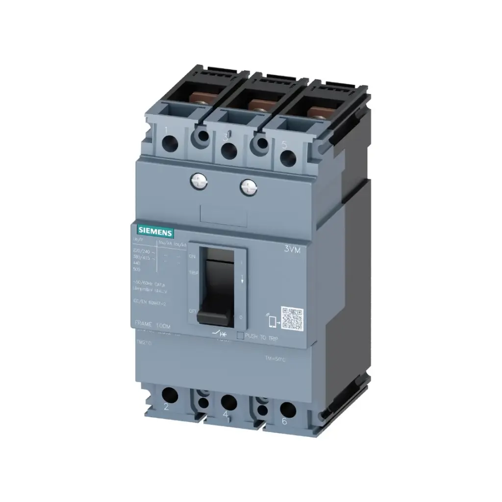 3VM1196-5ED32-0AA0,16A 3P 55KA FIXED MCCB-SIEMENS