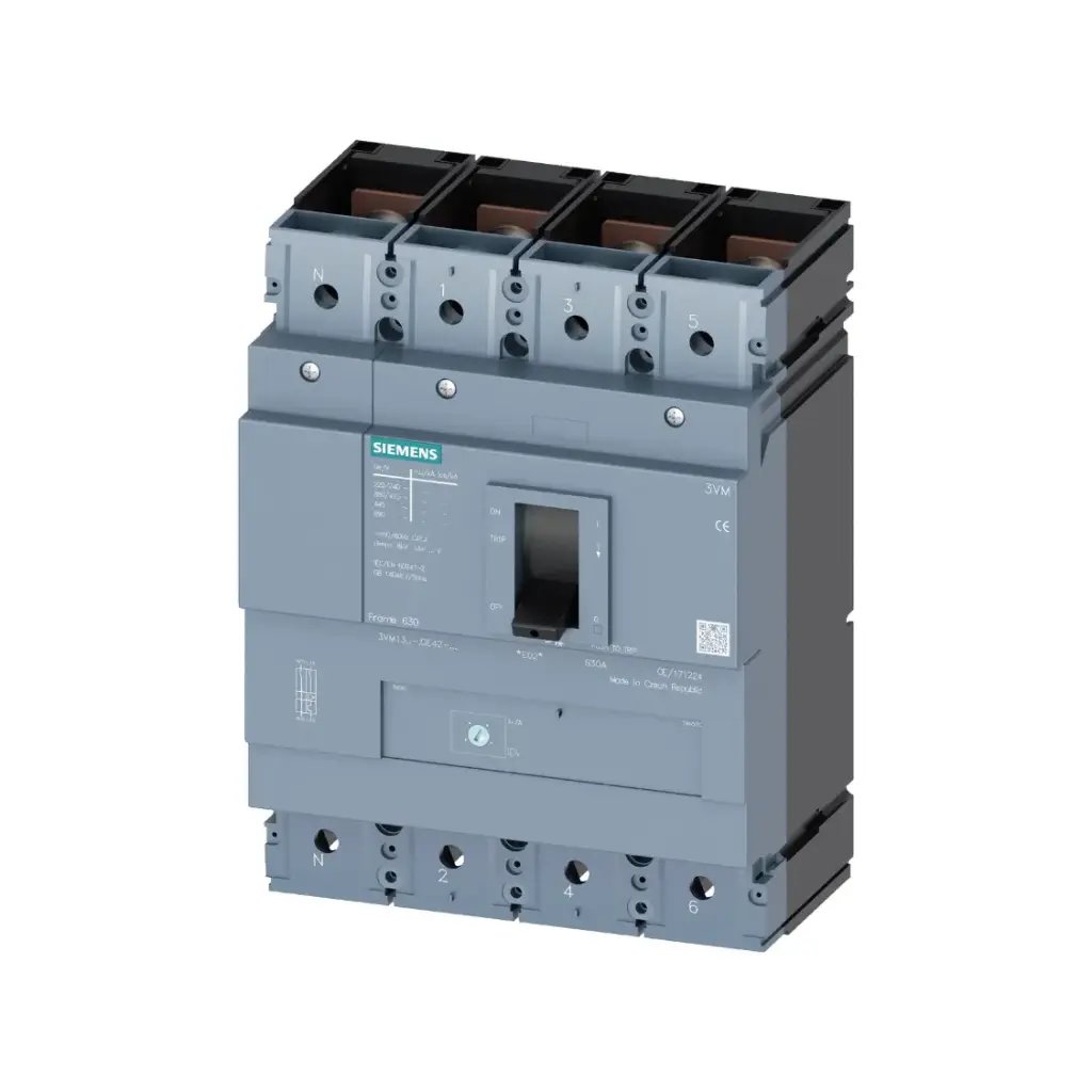 3VM1332-4GE42-0AA0,320A 4P 36KA ADJ MCCB-SIEMENS