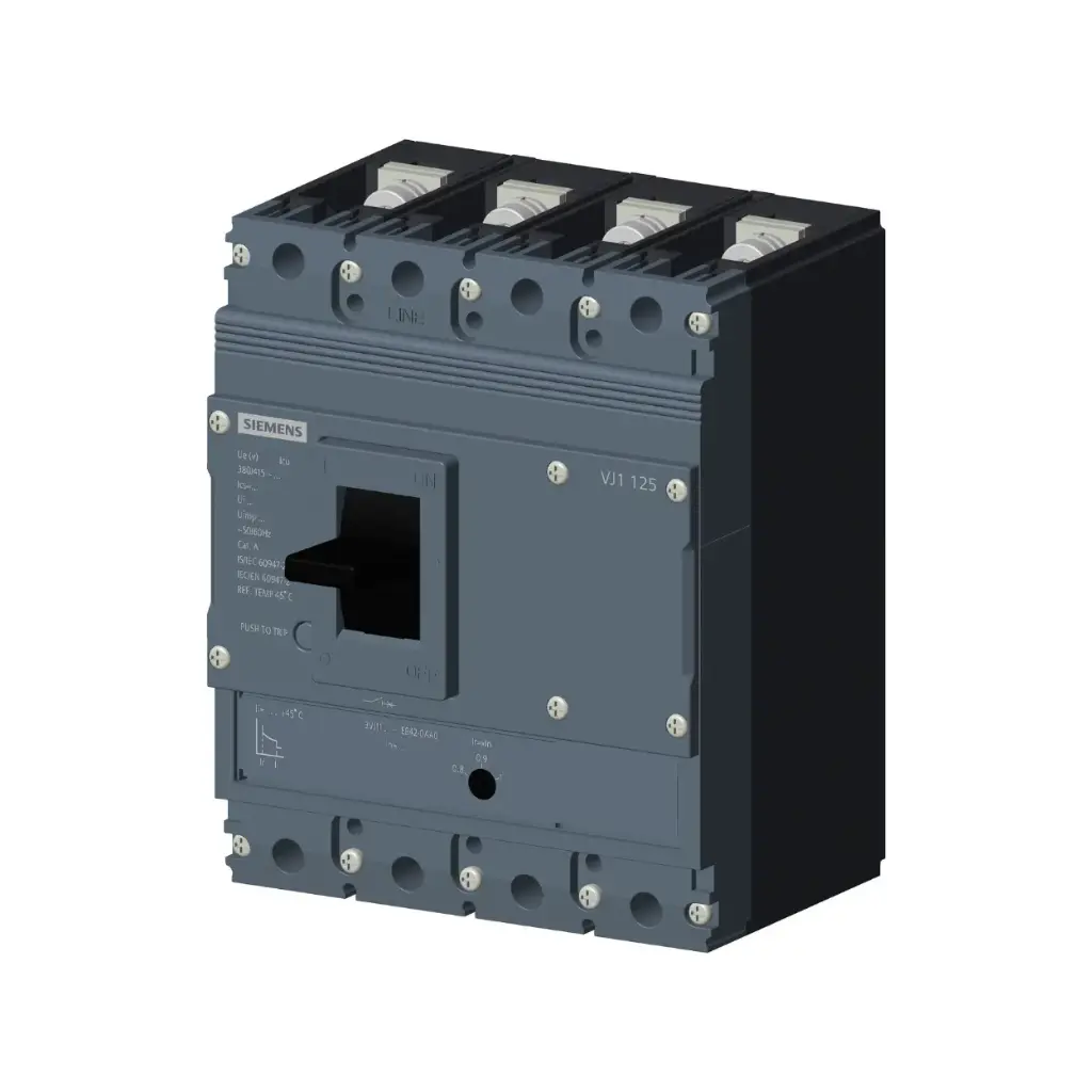 [SIEMENS] 3VJ1110-5EB42-0AA0,100A 4P 36KA ADJ MCCB-SIEMENS