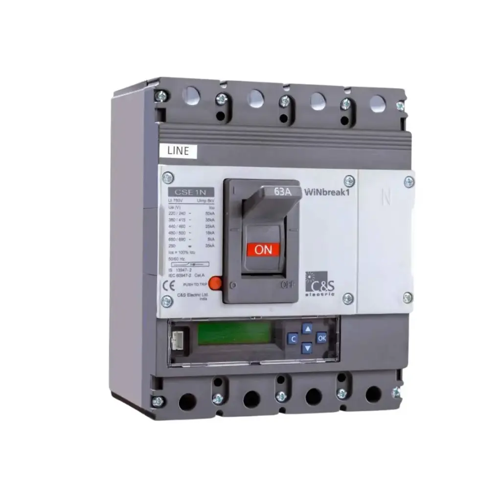 [C&S] CS250NATU2003P,200A 3P 50KA ADJUSTABLE MCCB-C&S