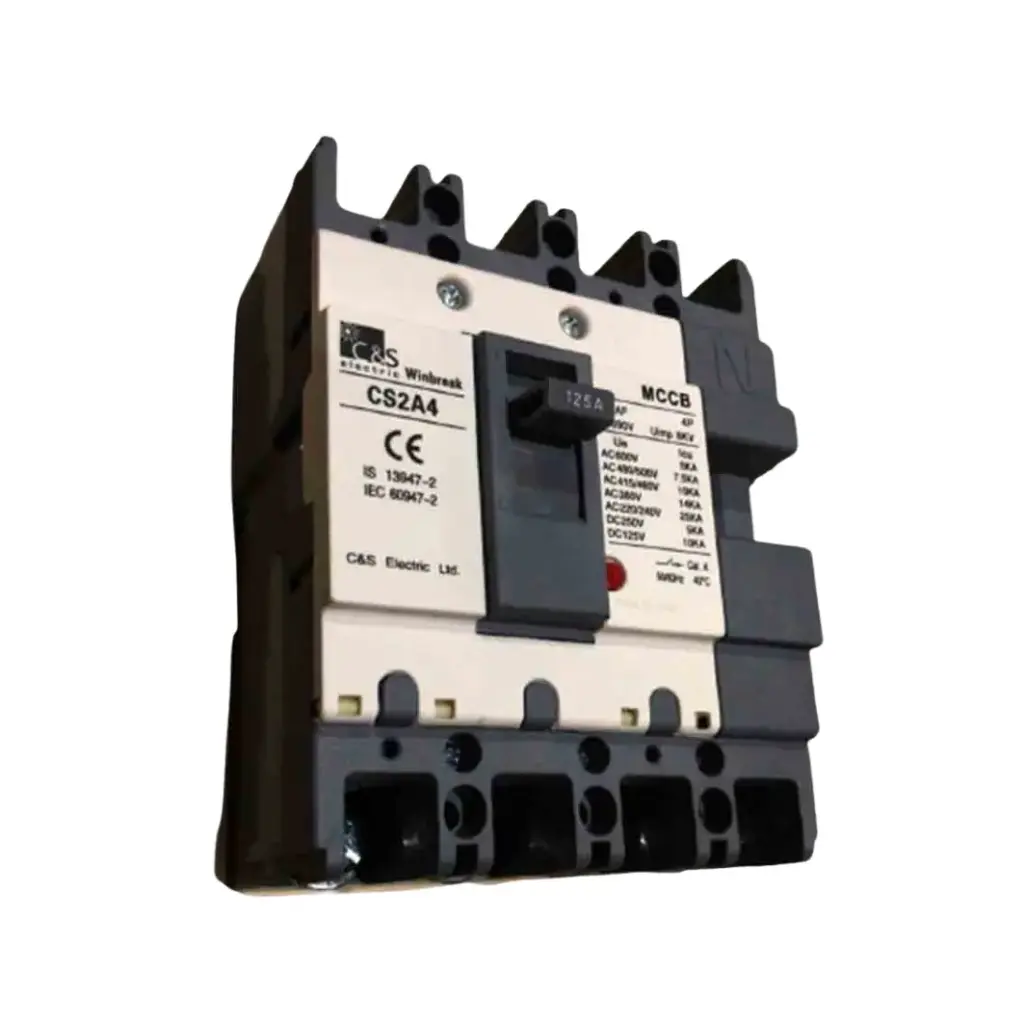 CS2A4-125,125A 4P 10KA MCCB-C&S