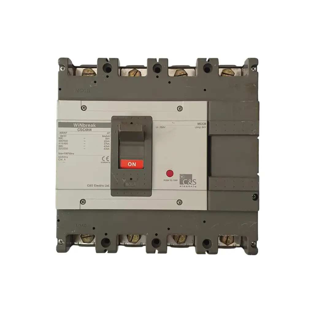 CSC6N4-800,800A 4P 37KA MCCB-C&S