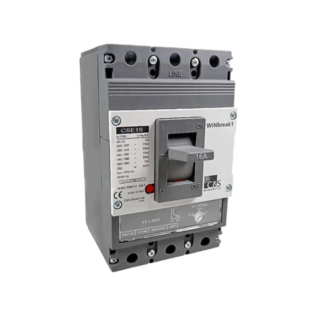 CSE2M250ATM4P160,160A 4P 25KA ADJUSTABLE MCCB-C&S