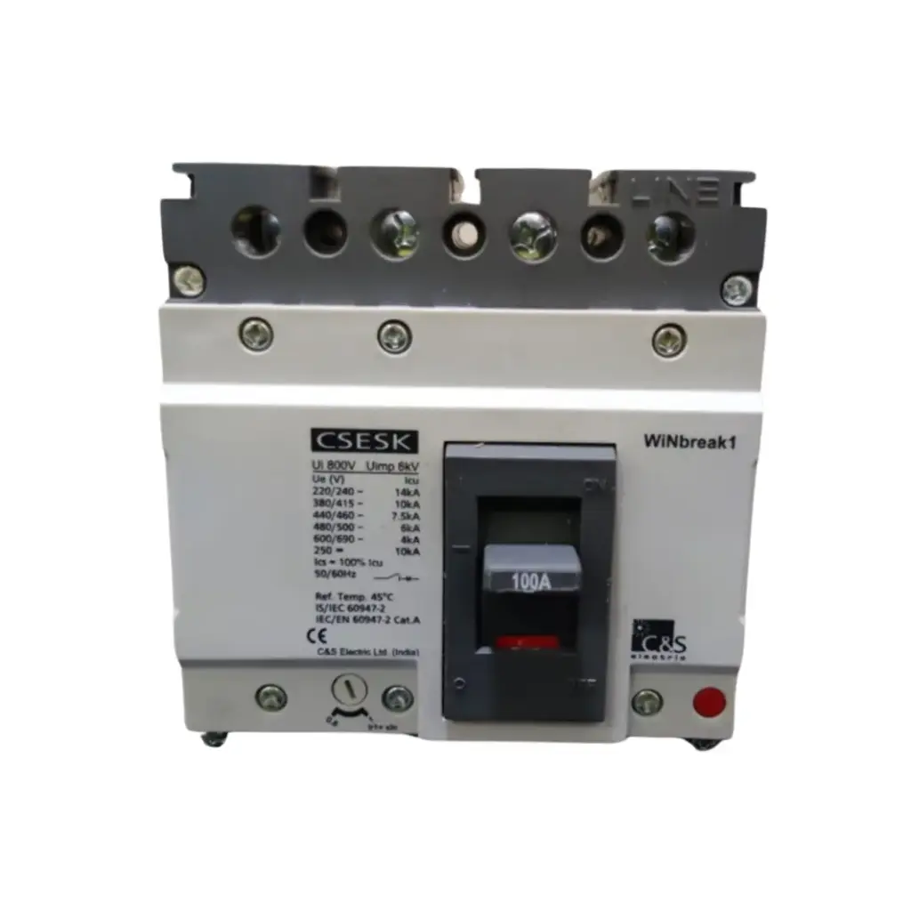 CSESK125FMU3P125A,125A 3P 10KA FIXED MCCB-C&S