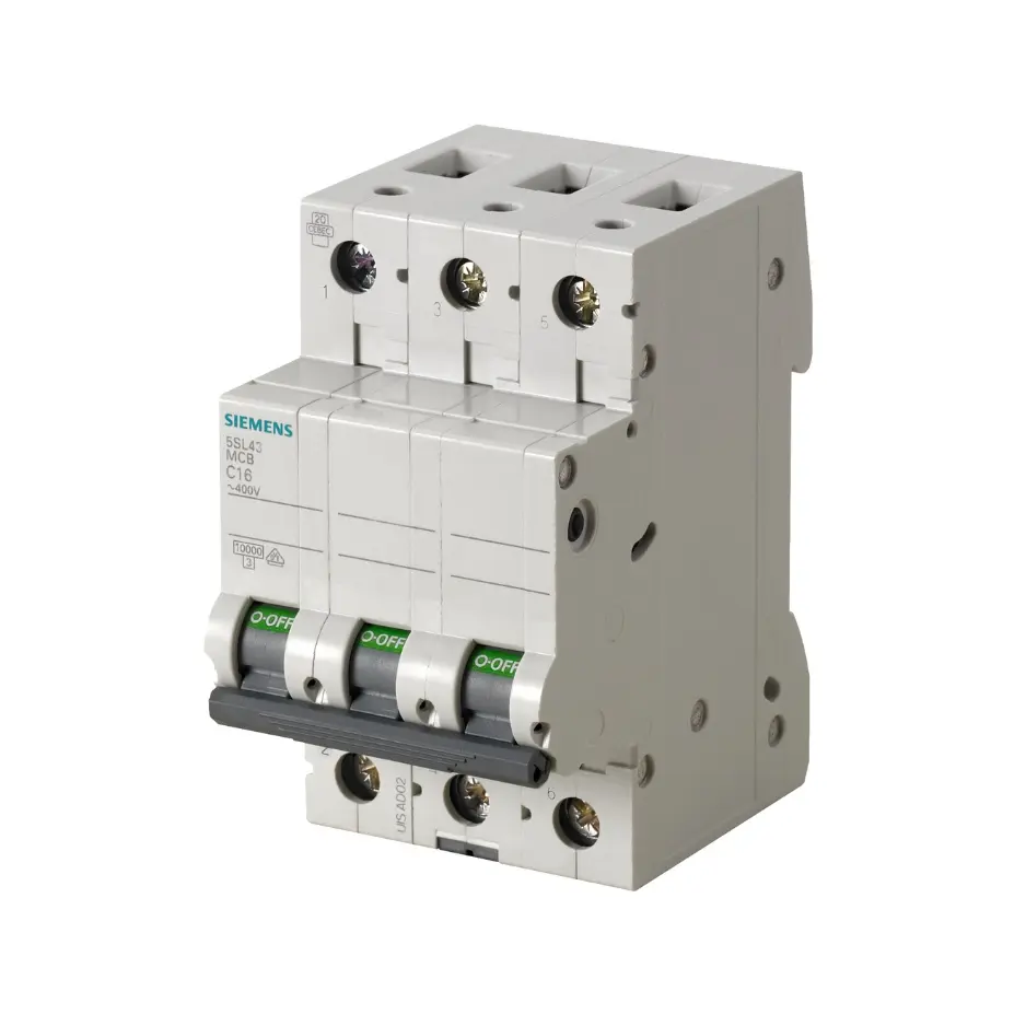 5SL4340-7RC-Z16,40A TP 10KA C CURVE MCB-SIEMENS