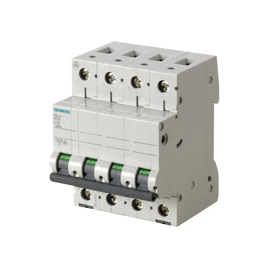 5SL4463-7RC-Z12,63A FP 10KA C CURVE MCB-SIEMENS