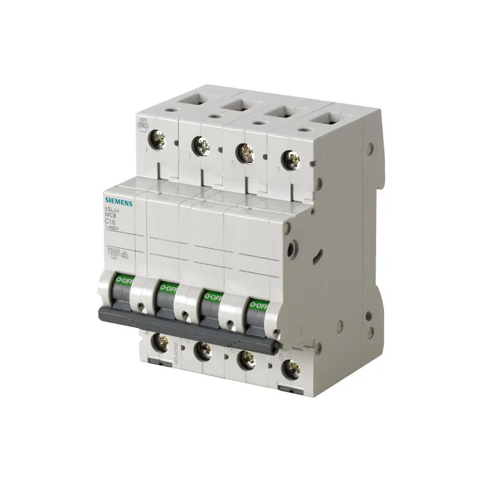 5SL4406-7RC,6A FP 10KA C CURVE MCB-SIEMENS