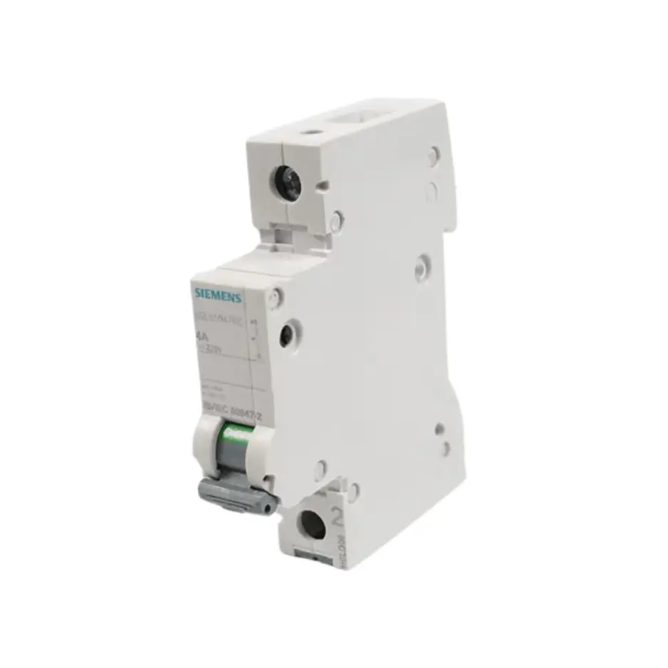 5SL5104-7RC,4A 1 POLE 220V DC 10KA MCB-SIEMENS