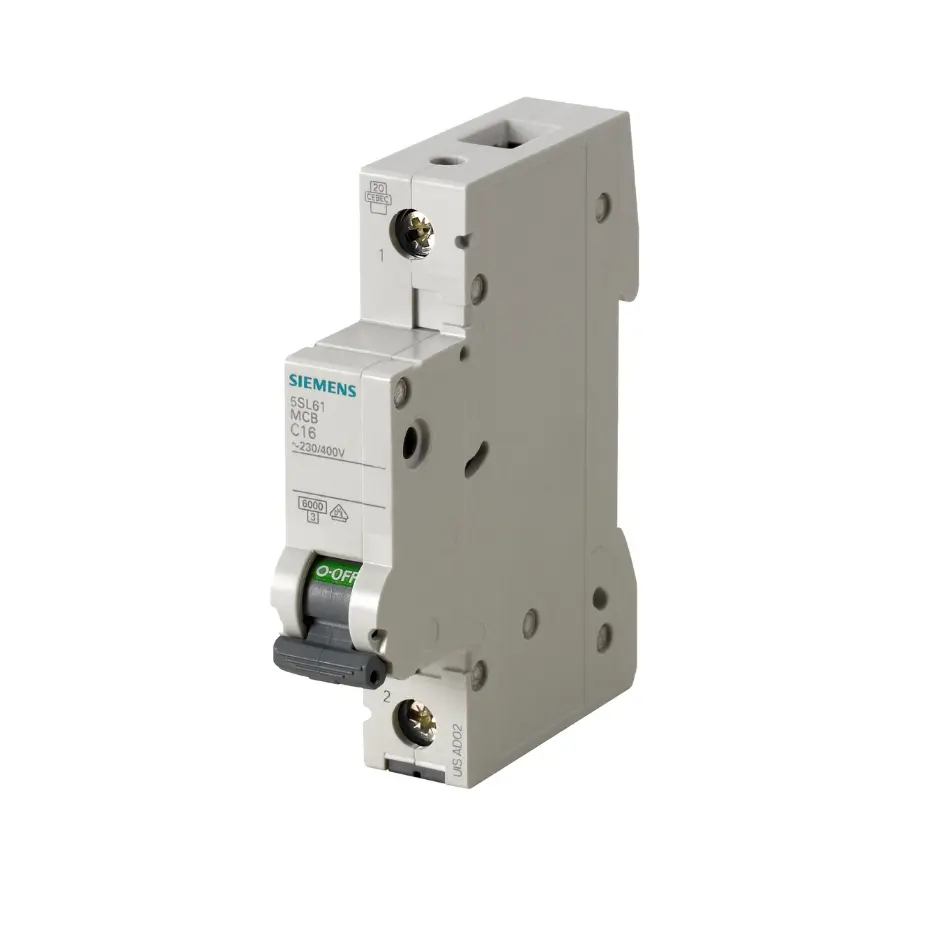 5SL6106-6RC,6A SP 7.5KA B CURVE MCB-SIEMENS