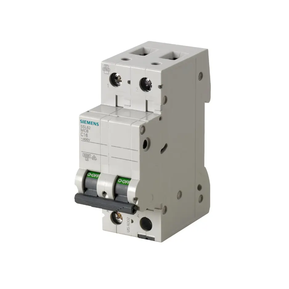 5SL6204-7RC,4A DP 7.5KA C CURVE MCB-SIEMENS