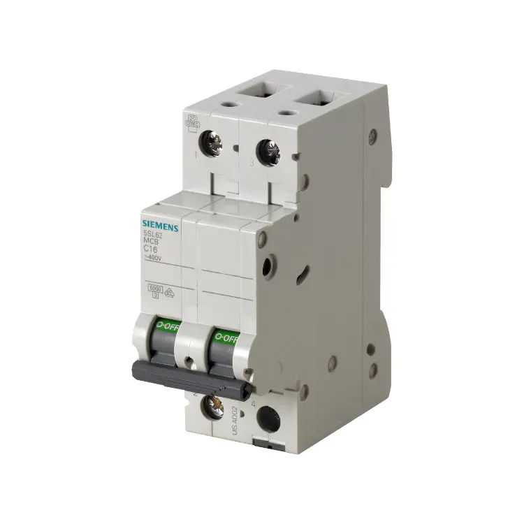 5SL6206-7RC,6A DP 7.5KA C CURVE MCB-SIEMENS