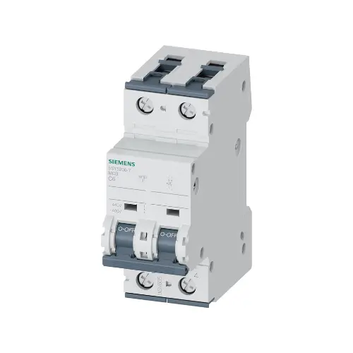 5SY5206-7,6A DP 10KA C CURVE DC MCB-SIEMENS