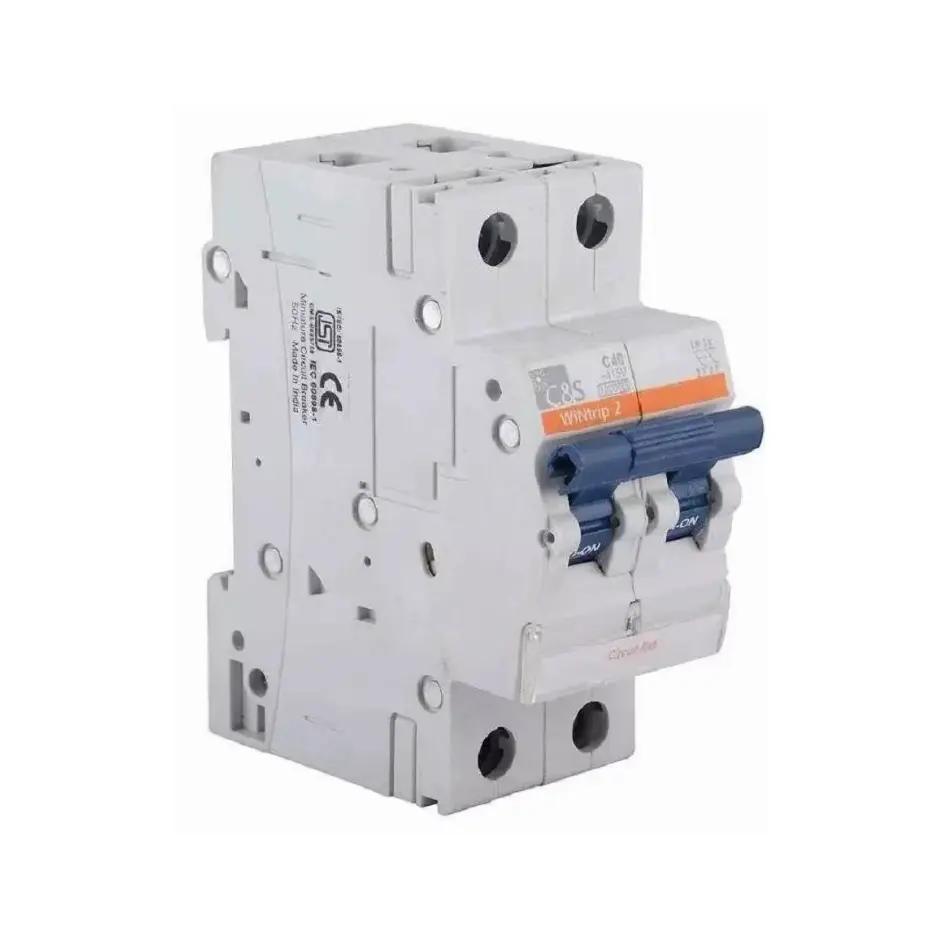 CSMBS2C10,10A DP C CURVE MCB-C&S