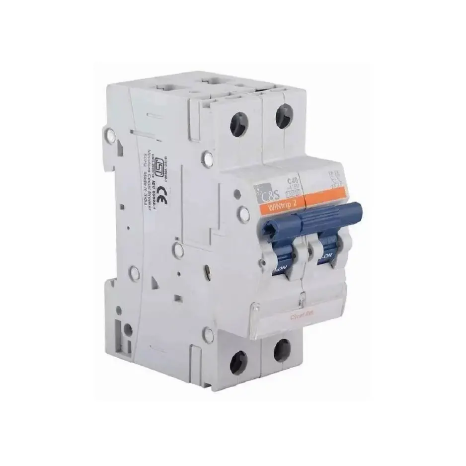 CSMBS2C40,40A DP C CURVE MCB-C&S