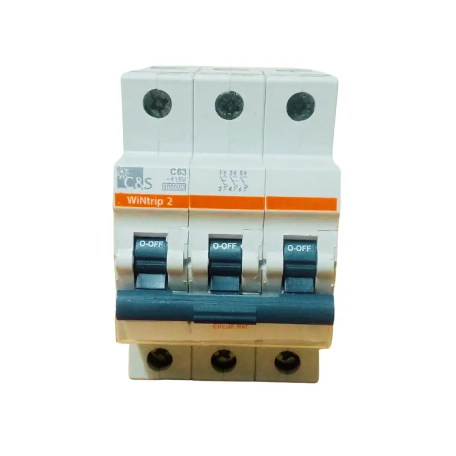 CSMBS3C63,63A TP C CURVE MCB-C&S