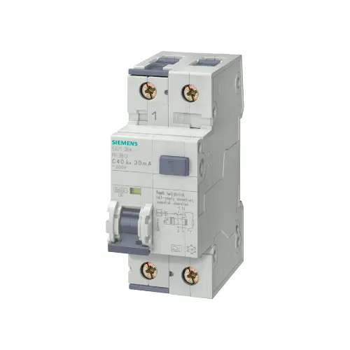 5SU1354-6KK06,6A 1P+N 30MA RCBO-SIEMENS