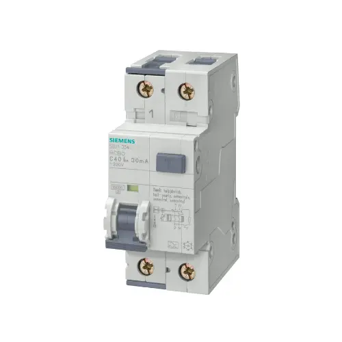 [SIEMENS] 5SU1354-6KK10,10A 1P+N 30MA RCBO-SIEMENS