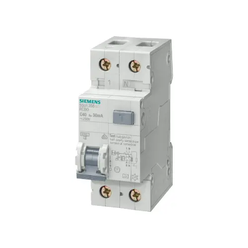 5SU1356-6KK06,6A 2P 30MA RCBO - SIEMENS