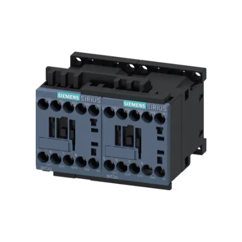 3RA2315-8XB30-1AF0,7AMPS 3KW AC3 3POLE SIZE00 110V AC REVERSING CONTACTOR-SIEMENS