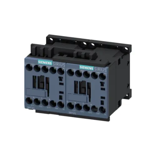 3RA2316-8XB30-1BB4,9AMPS 4KW AC3 3POLE 24V DC REVERSING CONTACTOR-SIEMENS