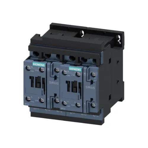 3RA2328-8XB30-1AG2,18KW AC3 3POLE SIZES0 110V AC REVERSING CONTACTOR-SIEMENS
