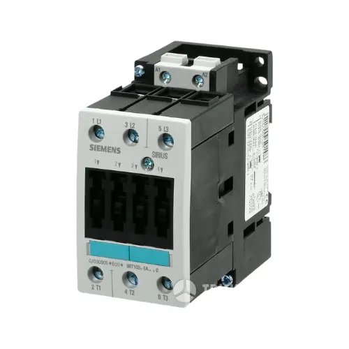 3RT1035-1AG20, 38A 110V AC CONTACTOR WITHOUT COIL - SIEMENS