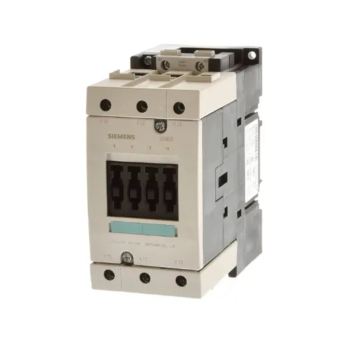 3RT1044-3AP00,65A 230V AC 3P S3 SPRING TERMINAL CONTACTOR-SIEMENS