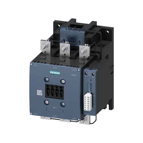 3RT1066-6PP35,300A 1NO+1NC 400V AC 200-277 V PLC INPUT 24V DC 3P S10 CONTACTOR -SIEMENS