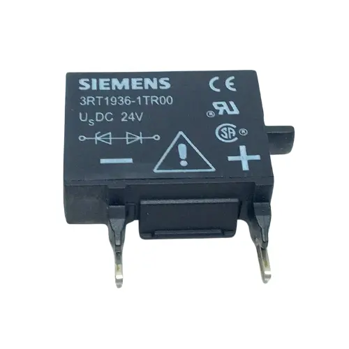 3RT1936-1TR00,24V DC DIODE COMBINATION WITHOUT LED SURGE SUPPRESSOR-SIEMENS