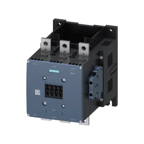 3RT1075-6LA06-8K,400A 2NO+2NC S12 CONTACTOR WITHOUT COIL-SIEMENS
