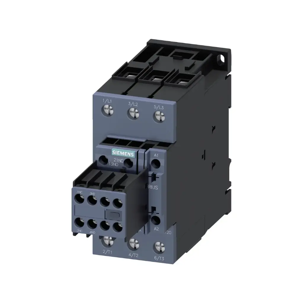 3RT2038-1AP04,80A 1NO+1NC 230V AC 3P S2 CONTACTOR-SIEMENS