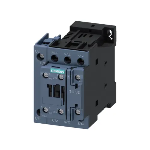 3RT2327-1BF40,50A 1NO+1NC 4P 110V DC S0 CONTACTOR-SIEMENS