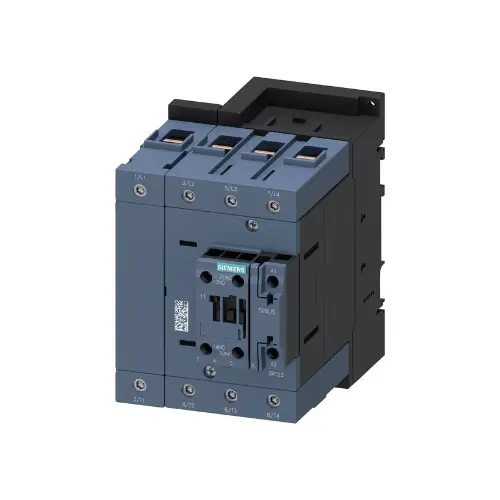 3RT2346-1AV00-4AA0,95A 1NO+1NC 400V AC 4P S3 CONTACTOR-SIEMENS