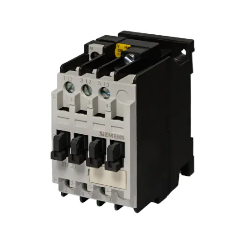 3TF3001-0BM4,9A 1NC 220V DC 3P CONTACTOR-SIEMENS
