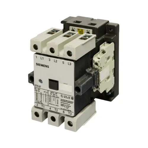 3TF4702-0AP0-ZT00,65A 2NO+2NC 230V AC 3P CONTACTOR-SIEMENS