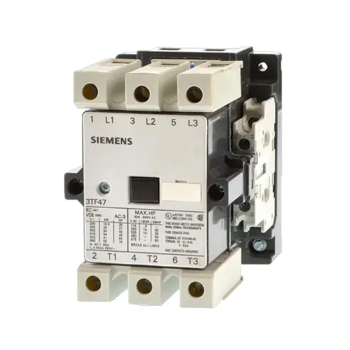 3TF4772-0AR0,70A 2NO+2NC 415V AC 3P CONTACTOR-SIEMENS