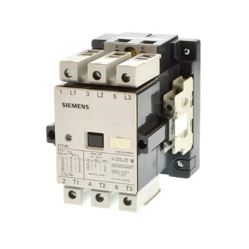 3TF4822-0AF0-ZA01,75A 2NO+2NC 110V AC 3P CONTACTOR-SIEMENS