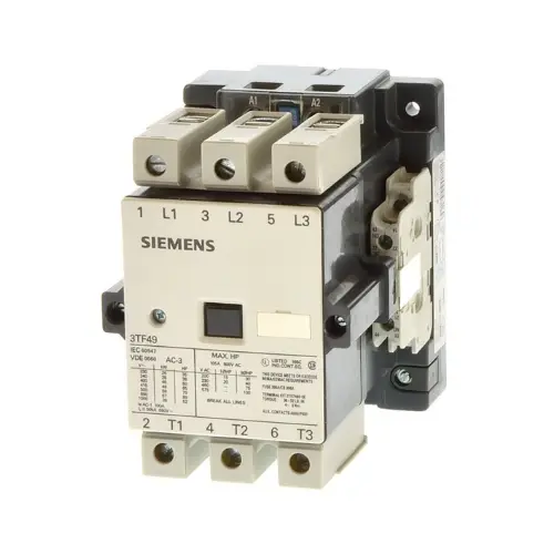 3TF4922 C0NTACT0R WITH0UT C0IL,85A CONTACTOR-SIEMENS WITHOUT COIL