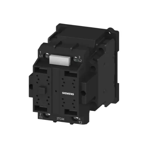 [SIEMENS] 3TC4417-0BU0,32A 2POLE 2NO + 2NC AUXILARY CONTACTS 240V AC SIZE2-SIEMENS